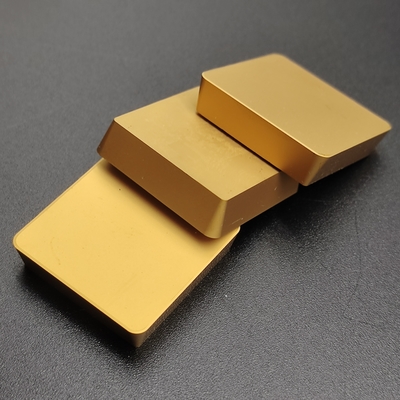 O carboneto contínuo de SPUN250620S introduz o cortador de gerencio da lâmina do carboneto com revestimento do ouro