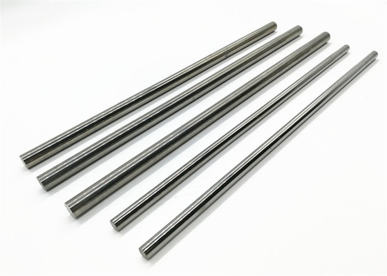 O metal Rod Solid Carbide Bar Blanks do tungstênio de D5X330mm H6 lustrou para a ferramenta de corte