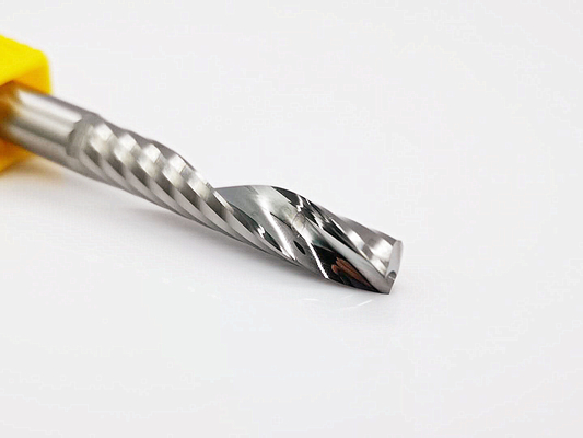 Cortador de trituração de alumínio da espiral da lâmina do carboneto de tungstênio único para o alumínio