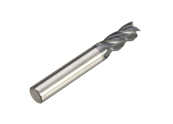 corte de alumínio liso do moinho de extremidade do cortador 60mm do moinho de extremidade do carboneto de tungstênio da flauta da pata 4 de 8mm