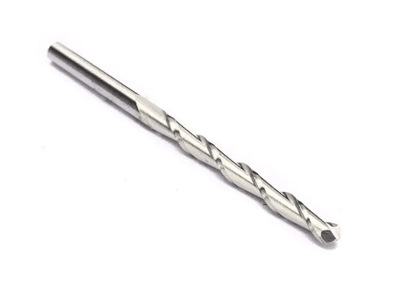 Extremidade contínua Mills Straight Shank do nariz da bola do carboneto 3.175mm 2 ferramenta de corte do CNC da flauta 32mm