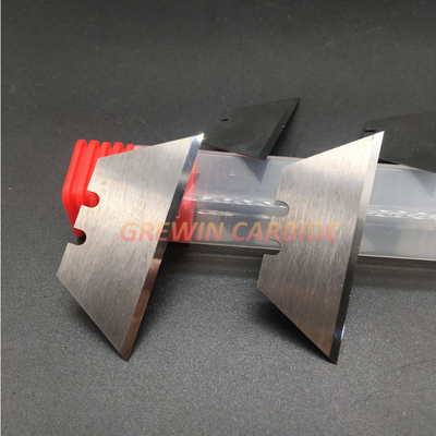 O carboneto de tungstênio de gerencio da ferramenta da inserção de couro de couro do carboneto do Cnc da inserção da faca revestiu