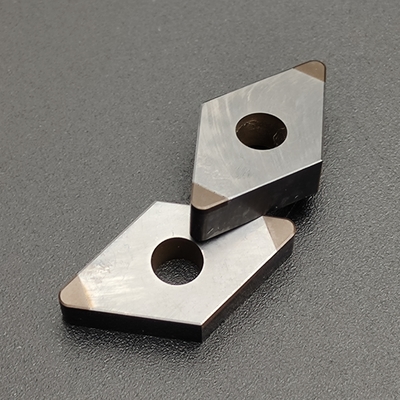 Corte dobro da inserção 6MM do cortador do diamante PCD do carboneto de tungstênio/CBN