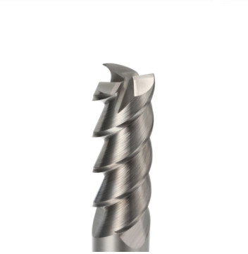 Cortador de trituração de alumínio do carboneto padrão da flauta do moinho de extremidade 3 do carboneto